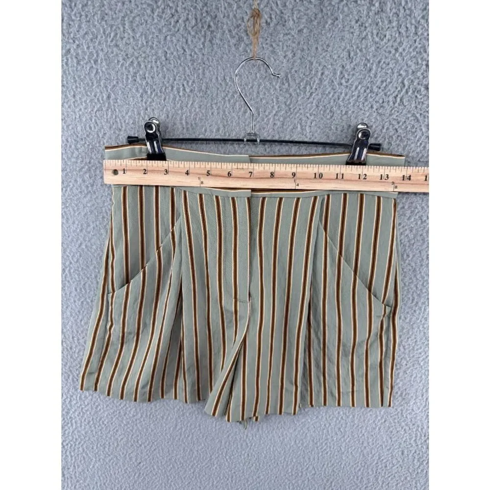 Veronica Beard Striped Matching Set Top XS Shorts 4